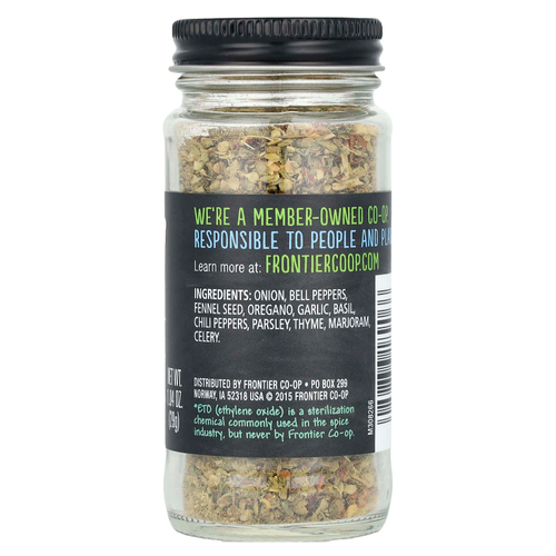 Frontier Co-op, Приправа для пиццы, 1,04 унции (29 г)