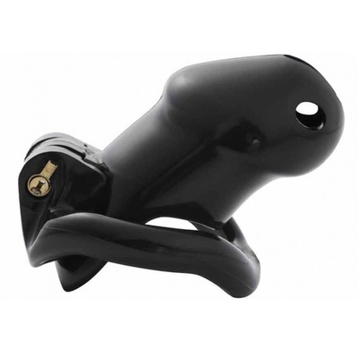 Насадка пояс верности мужская с замочком Forward черный