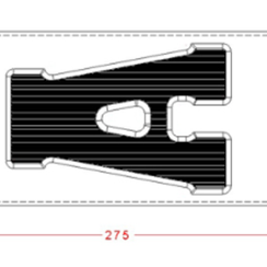 Форма для шоколадных фигур "Буквы" - A (275*135мм)