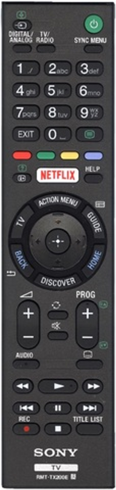 Пульт RMT-TX200E для телевизоров SONY ORIGINAL!