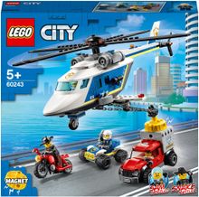 Конструктор LEGO City Police 60243 Погоня на полицейском вертолёте