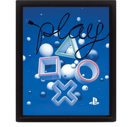 Постер 3D Playstation Play