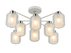 07625/8 WHITE+CHROME (1) Люстра RL