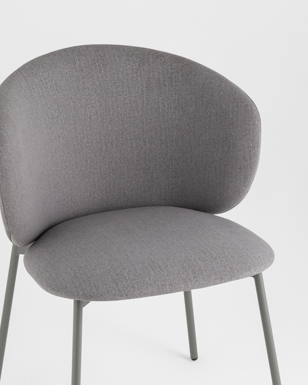 Стул Блейз велюр серый