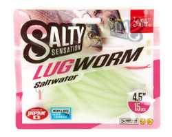 Черви съедоб. искусст. LJ Salty Sensation LUGWORM 4.5in (11,40)/F33 15шт.
