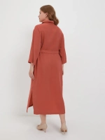 Платье с поясом