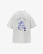 Футболка Called a Garment Blueberry Kingdom серый меланж