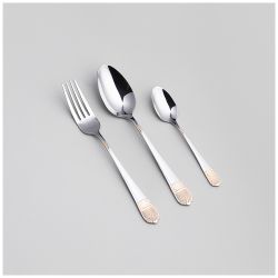 НАБОР СТОЛОВЫХ ПРИБОРОВ SOLE AGNESS 18 ПР., СТАЛЬ 18/0