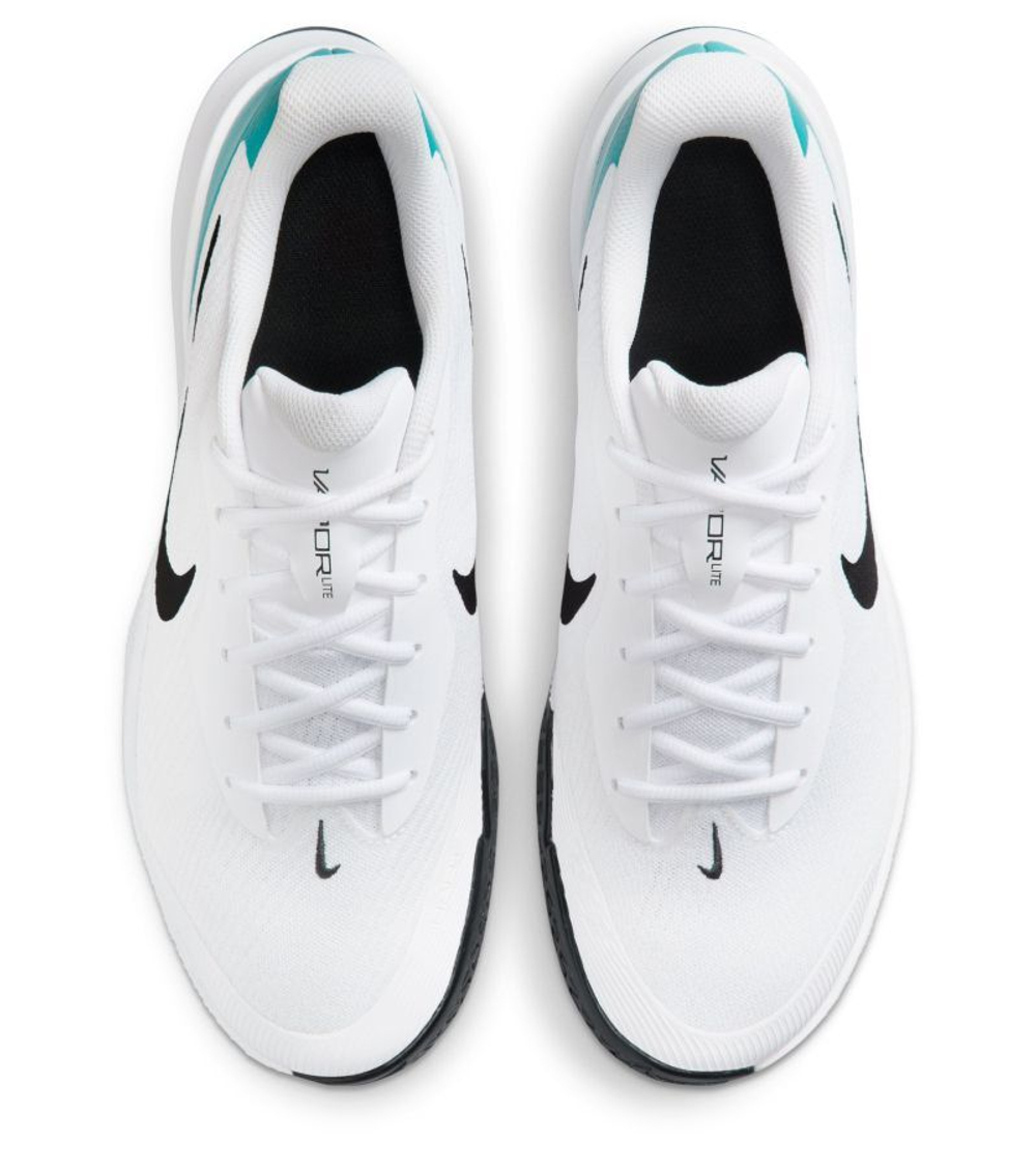 Мужские теннисные кроссовки Nike Vapor Lite 3 - white/black/radiant emerald