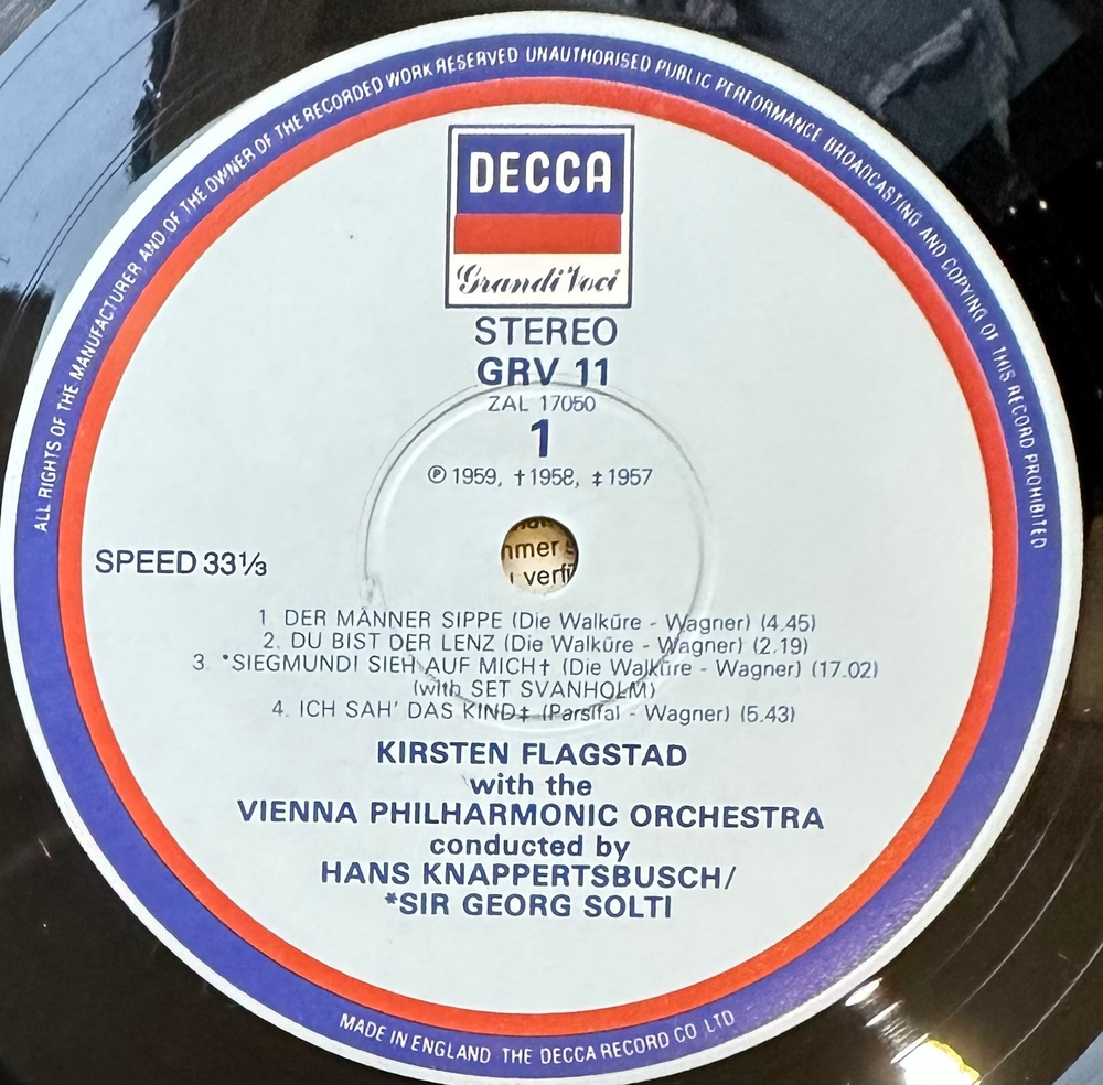 Kirsten Flagstad (Англия 1982г.)