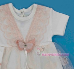 костюм Крылышки ангела платье + штанишки 4643