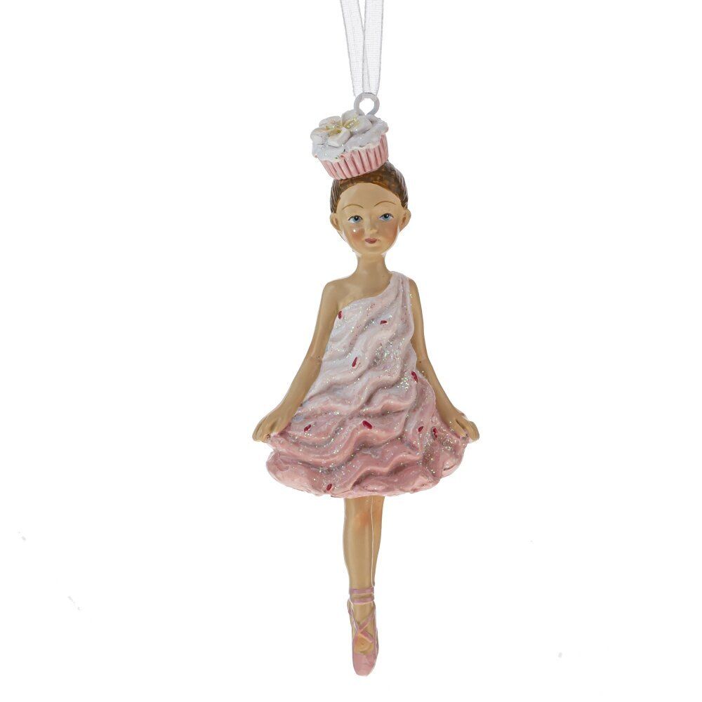 GAEM Фигурка декоративная подвесная "Девочка", L4 W2,5 H11,5 см, 2в.