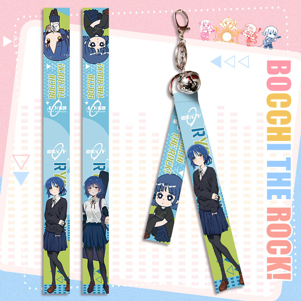 Тканевый брелок "Одинокий рокер / Bocchi the Rock!"