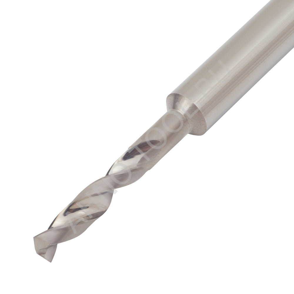 Сверло  3.2мм монолитное твердосплавное 3D без подвода СОЖ. для цвет.металлов SP-N800030320 VHM AHNO
