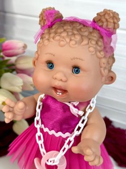 Пупс Nines 26см PEPOTE с закрывающими глазками (N814G)