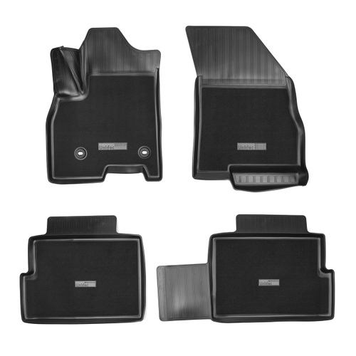 Ковры в салон Norplast/Unidec для Xcite X-Cross 7 (2024-), Черный, арт.NPA11-C11-741-3-CM