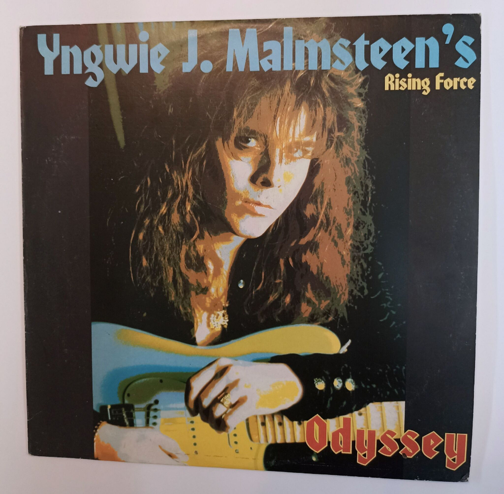 Винтажная виниловая пластинка LP Yngwie J. Malmsteens Rising Force Odyssey (Болгария 1990)