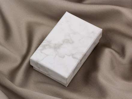 Коробочка для украшений прямоугольная 8х5,Marble