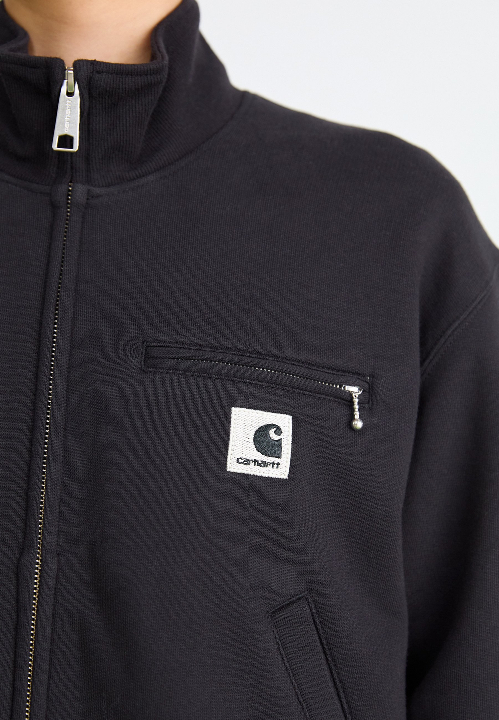 Carhartt WIP DETROIT - Толстовка на молнии - Чёрный