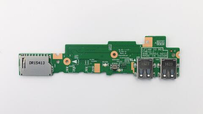 Плата USB, Card reader (sub board) для ноутбка Lenovo Flex2-14 (5C50F76784), оригинал