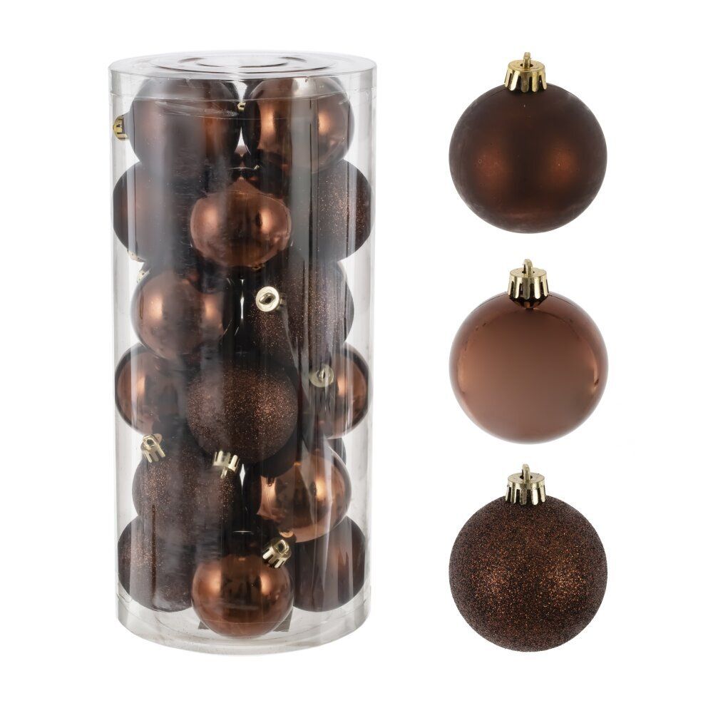 GAEM Набор из 24шт Украшение новогоднее "Шар", D 6 см, L14 W14 H30,5 см