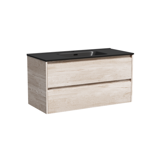 Тумба с раковиной Sancos Libra 100 см LB100EG дуб галифакс натуральный