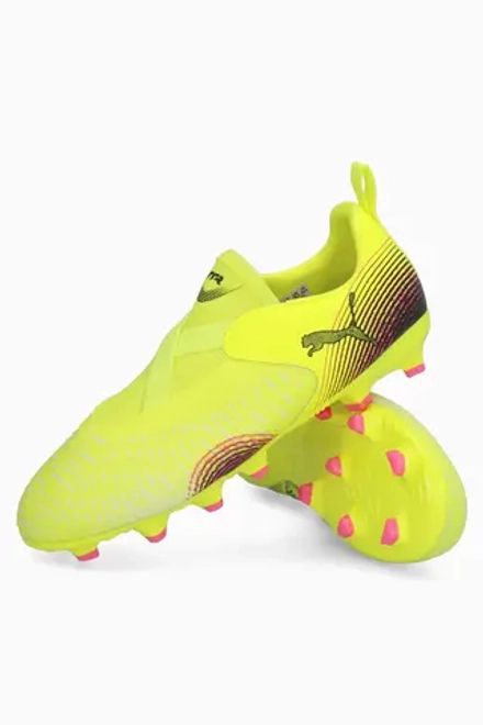 Бутсы Puma Future 8 Match LL FG/AG Junior - желтый