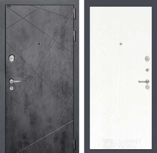 Лофт 05 белая структура дерева