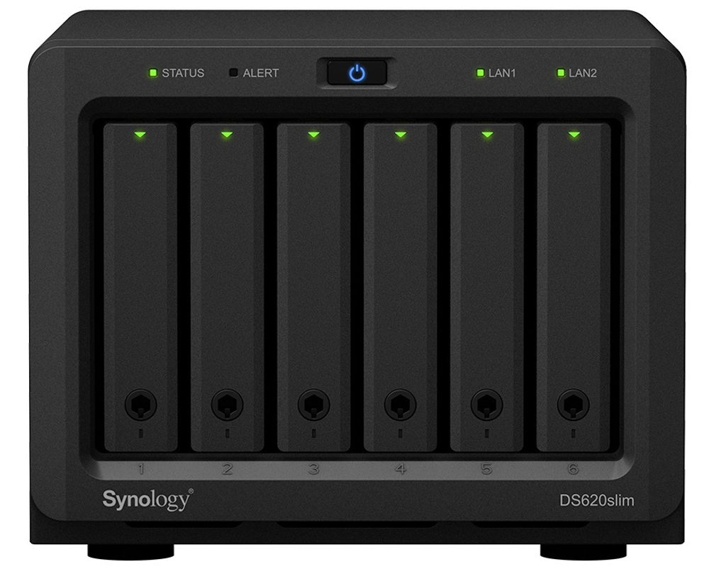 Сетевой накопитель  Synology DS620slim