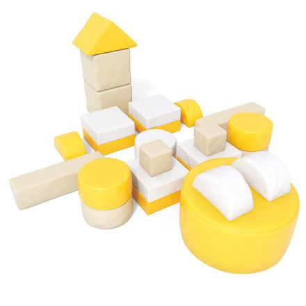 Мягкий конструктор Romana «Космолет» (pastel)