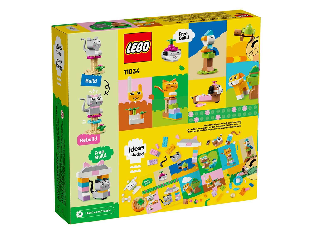LEGO Classic 11034 Креативные домашние животные