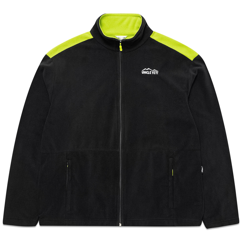 Кофта флис YETI Classic черн./зел.