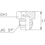 Заглушка V (Ш) JIC 3/4"