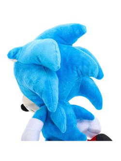 Игрушка мягкая Соник 20 см, голубой, озвученный