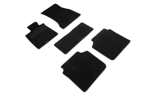 Ворсовые коврики LUX для BMW 7 Ser G-12 VI 4WD 2015-2022 Seintex.87534