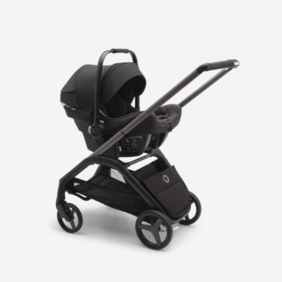 Прогулочная коляска Bugaboo Dragonfly (Misty white/Midnight black/Black)