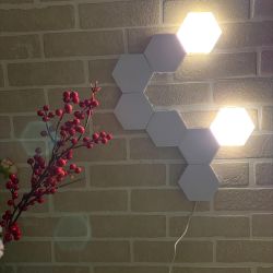 ULM-H77-3.5W-4000K WHITE SET4 Светильник светодиодный модульный. в составе набора из 4 шт. Сенсорный. Белый свет 4000К. БП в-к. 400Лм. TM Uniel