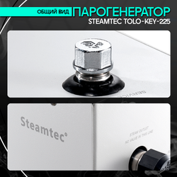 Steamtec TOLO KEY 225 - 22,5 кВт (стандартный модуль управления), парогенератор для хамама и турецкой бани