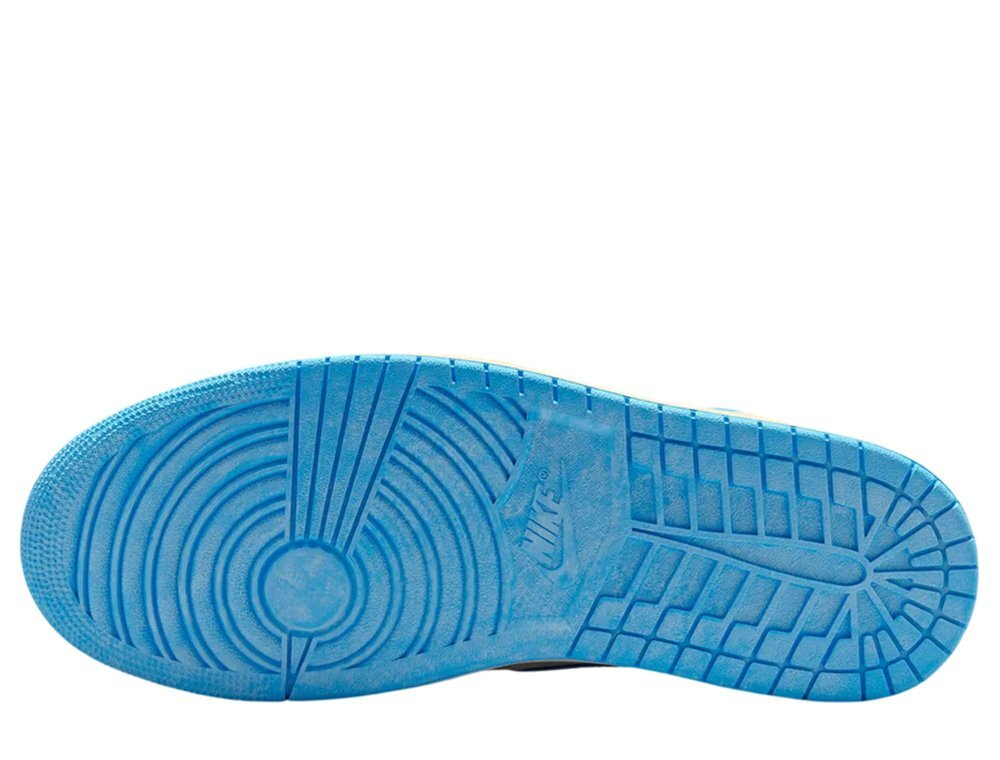 Баскетбольные кроссовки  Air Jordan 1 Retro High OG “UNC Reimagined” Dark Powder Blue/Dark Powder Blue-Sail