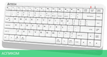 Клавиатура A4Tech Fstyler белый/серый (FBK11)