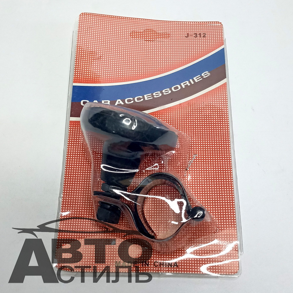 Ручка (лентяйка) на руль черная LENTYAIKA-J312-BK