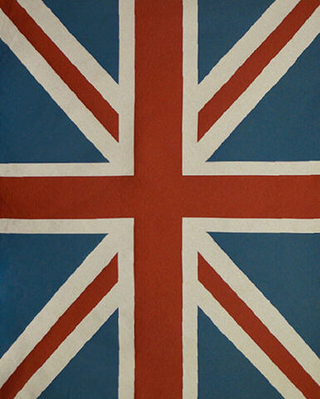 Ткань купон Юнион Джек, 210x150 см