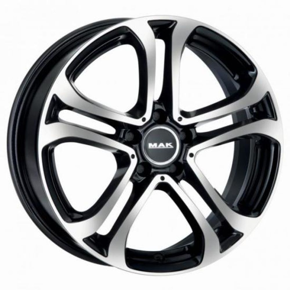 Mak Stuttgart 7.5x17 5x112 ET 45 Dia 66.6 (black mirror)