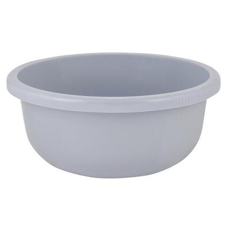 PlastRep Таз круглый 9,5л серый шторм