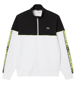Куртка теннисная Lacoste Tennis Zipped Colour-Block - black/white