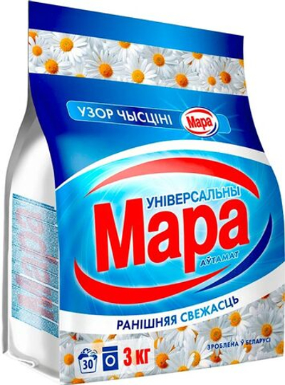 Стиральный порошок СМС Мара утренняя свежесть автомат 3кг