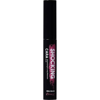 Тушь для удлинения и объема ресниц ESTHETIC HOUSE Shocking Cara Volumizing&Long Mascara Real Black