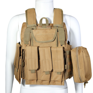 Бронежилет (плитник) 7 карманов, песок