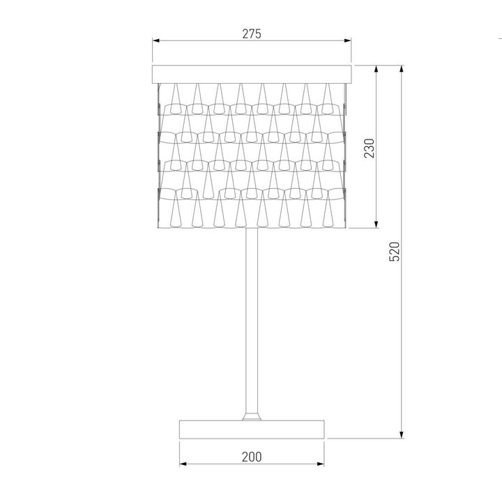 Настольная лампа Bogates Corazza 01103/4