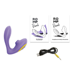 Сиреневый вибратор-стимулятор Romp Reverb Double Trouble Clitoral And G-Spot Stimulator RPRE1SGD